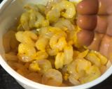 A picture of step 1 of Cauliflower and Prawns Masala Curry 🍛.