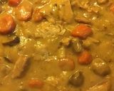 Une image de l'étape 4 de Blanquette de veau revisitée aux poireaux champignons carottes citron et Porto blanc.
