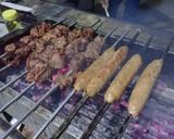 A picture of step 7 of Seekh Kabab.