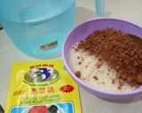 Foto langkah ke 3 dari resep Puding Labu Kuning Vla Coklat.