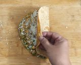 A picture of step 3 of Roti Sandwich.