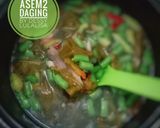 Foto langkah ke 3 dari resep Asem2 daging.