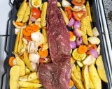 Foto del paso 7 de la receta: Lomo al horno con verduras y papas cuña 😋