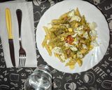 Foto del paso 15 de la receta: Ensalada de pasta con maíz