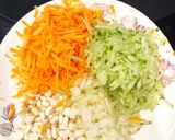 Hình bước làm 1 của món Bánh Rau Củ Eat clean