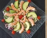 Une image de l'étape 1 de Salade d'été avec avocat.