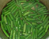 Foto langkah ke 4 dari resep Sayur Bobor Lembayung Kacang Panjang.