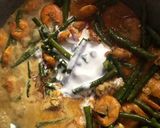 Foto langkah ke 5 dari resep Gulai udang kacang panjang.