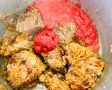 Une image de l'étape 3 de Couscous Agneau.