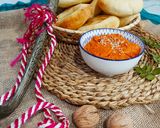 Foto del paso 4 de la receta: Muhammara 🥣 y pan de pita árabe 🥙