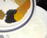A picture of step 2 of Spicy Chicken Achari Spaghetti.