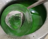 A picture of step 2 of Ice cream Soda🥂.