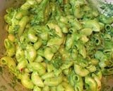 A picture of step 11 of Green Pasta.