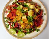 A picture of step 5 of Grilled Paneer With Veggie Salad.