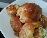 Foto del paso 4 de la receta: Coliflor frita con salsa bbq casera🥙🍱🍟