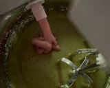 Foto langkah ke 2 dari resep Burnt cheese cake matcha (ekonomis).