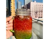 A picture of step 4 of Rooh Afza Mojito.