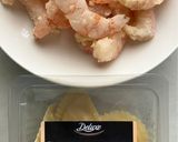 Foto del paso 1 de la receta: Panzerotti de gamba y cangrejo, con gambones al ajillo