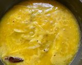 A picture of step 6 of Kancha Aam diye Tok Dal (Raw Mango in Masoor Dal).