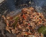 Foto langkah ke 3 dari resep Nasi Bakar Tongkol Suwir.