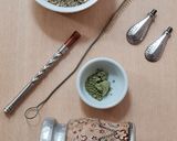 Foto del paso 1 de la receta: MatchaMate 🧉 Mate amargo con té matcha 🍵 uniendo tradiciones 🇦🇷 🇯🇵