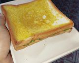 Foto langkah ke 3 dari resep Green Tea Toast.