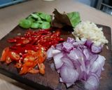 Foto langkah ke 1 dari resep Buncis kentang santan pedas.