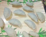 A picture of step 6 of Sweet Potato Dumplings Kheer.