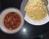 A picture of step 8 of Couscous da sauce na soyayyen kifi.