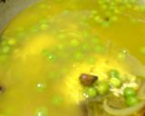 A picture of step 3 of Peas pulao with Punjabi kadhi.