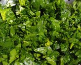 पालक फ्राई (Palak fry recipe in hindi) रेसिपी चरण 1 फोटो