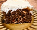 A picture of step 8 of Easy Carrot cake dessert using cheesecake pudding mix🧁.