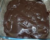 A picture of step 5 of 10 minutes easy chocolate dessert.