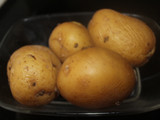 Merluza con patatas cocidas