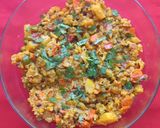 A picture of step 3 of Mix vegetable Subji.