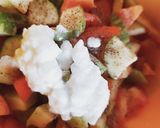 A picture of step 2 of Vegetable salad.