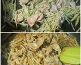 炒金平牛蒡牛肉的食譜步驟5照片
