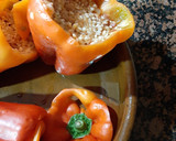 Foto del paso 3 de la receta: Pimientos rojos rellenos de arroz