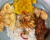 Foto langkah ke 5 dari resep Nasi Liwet Rice Cooker.