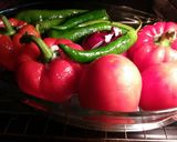 Foto del paso 3 de la receta Ensalada de pimientos asados, cebollas rojas y tomates