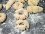 Bizcochos con grasa fritos
