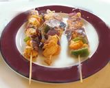 A picture of step 5 of Veg paneer kathi roll.