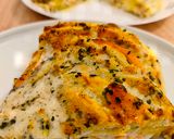 Lazacos, sajtos koszorú 🐟🧀🧄 recept fázis 3 fotója