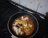 Foto langkah ke 2 dari resep Sayur santan labu siam udang.