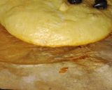صورة لخطوة 5 من وصفة أسهل طريقة التحضير خبز 🍞 بزيتون 🫒في البيت في متناول الجميع بصحتكم حبيباتي شهيتكم في الجنة ☺️🤤🤤🥹