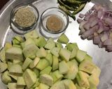 A picture of step 1 of Pointed Gourd in Sesame Seed.
