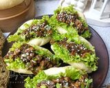 Foto langkah ke 14 dari resep Bakpao Lipat Chicken Teriyaki Mushroom (No Mixer No Tepung Tang Mien).