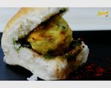 A picture of step 1 of Vada Pav #monsoon.