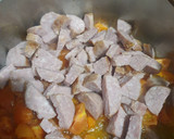 Foto del paso 3 de la receta: Garbanzos con butifarra y calabaza