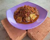 Foto langkah ke 9 dari resep Sambalado jengkol oncah ikan teri, ikan patin.
